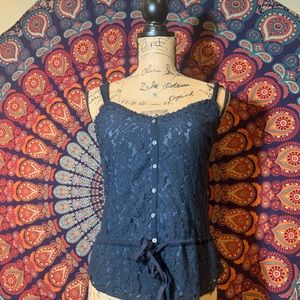 Hollister “Bettys” dual layered tank size Small